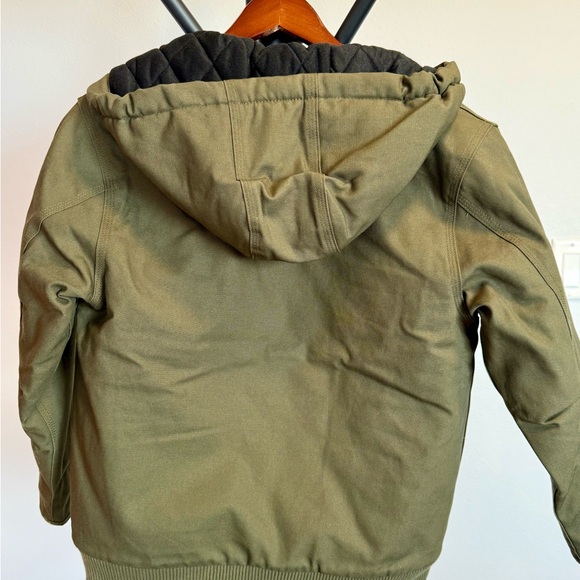 Carhartt Olive Green Hooded Jacket - Picture 4 of 7